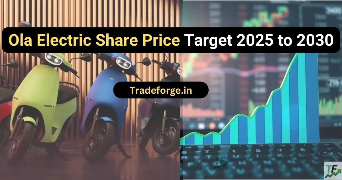 Ola Electric share price target 2025, 2026, 2027, 2028, 2029, 2030